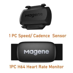 Magene H64 Heart Rate Monitor Mover Bluetooth ANT Sensor With Chest Strap Computer Bike Wahoo Garmin BT Sports