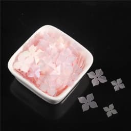 New! Matte Color Lucky Clover DIY Sequins 10mm 20mm Flat Cup Flowers Windmill Sequin Paillette For Jewelry Garments Sewing Craft