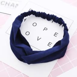 multiple styles Hair Accessories Print Dot Flamingo Headbands for Women Retro Cross Knot Head Wrap Turban Hairbands