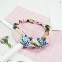 multiple styles Hair Accessories Print Dot Flamingo Headbands for Women Retro Cross Knot Head Wrap Turban Hairbands