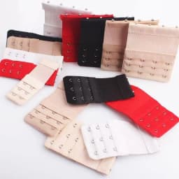 1PC Bra Extenders Strap 2 Rows 3 Rows 4 Rows Women Ajustable Intimates Lengthened Bra Hook Buckle Bra Extension Belt 2026