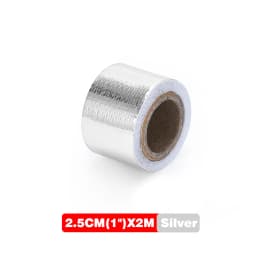 1m 2m 5m 10m Gold Car Motorcycle Exhaust Wrap Pipe Header Heat Insulation Roll Tape Turbo Heat Exhaust Thermal Wrap Tape