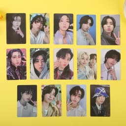 Korean Idol Stray Album ATE Photocard HYUNJIN FELIX Changbin Bangchan Merch Lomo Cards Photobook Card Poster Postcard Fans Gifts