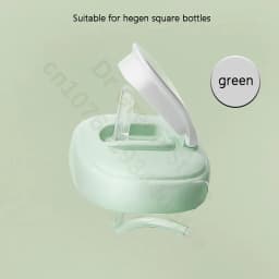 Suitable for hegen bottle accessories/cup cover/handle/nipple/square bottle universal