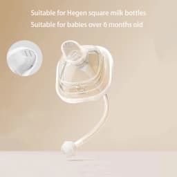 Suitable for hegen bottle accessories/cup cover/handle/nipple/square bottle universal