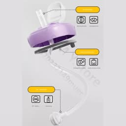 Suitable for hegen bottle accessories/cup cover/handle/nipple/square bottle universal