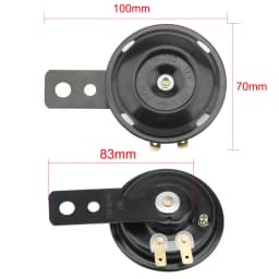 105db 12V Motorcycle Horn Car Loud Whistle Speaker Electric Warning Machine Kit Motorbike Dirt Pit Bike Moto Auto Accesssories
