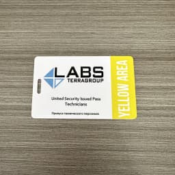 Escape from Tarkov Red Card TerraGroup Labs Key Card Accessories 0.84mm