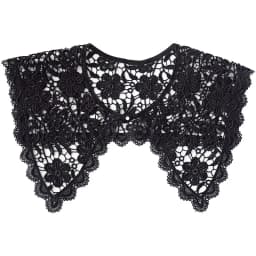 Summer Knitted Hollow Thin Lace Fake Collar Shawl Pullover Short Suspender Skirt False Collar Detachable Collars Sun Protection