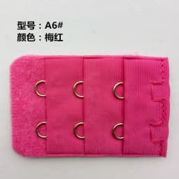 2 pcs/lot 3 Rows*2 Buckles Hooks Women Bra Extenders Underwear Extension Buckle Intimates Accessories Stainless Steel Buckles
