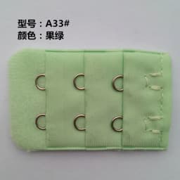 2 pcs/lot 3 Rows*2 Buckles Hooks Women Bra Extenders Underwear Extension Buckle Intimates Accessories Stainless Steel Buckles
