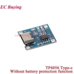 20Pcs/1pc 5V 1A Micro/Type-c/Mini 18650 TP4056 4056A Lithium Battery Charger Module Charging Board Protection Function Li-ion