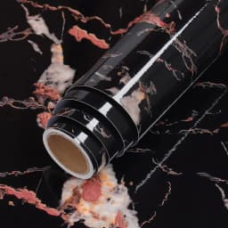 Black Marble Kitchen Home Peel and Stick Wallpaper For CounterTable Desk Bathroom PVC Waterproof Self Adhesive Contact Paper
