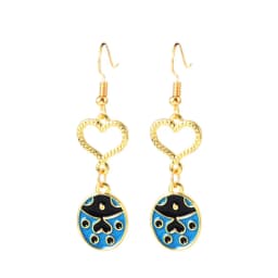 Brdwn JoJo Jean Pierre Polnareff Rohan Kishibe Bruno Bucciarati Kakyoin Noriaki Cosplay Earrings