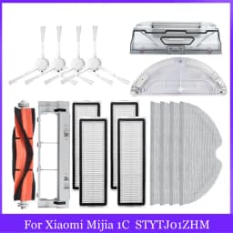 For Xiaomi Mijia 1C STYTJ01ZHM Robot Vacuum Cleaner Hepa Filter Main Side Brush Mop Cloth Spare Part Repalcement Accessories