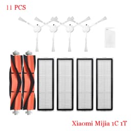 For Xiaomi Mijia 1C STYTJ01ZHM Robot Vacuum Cleaner Hepa Filter Main Side Brush Mop Cloth Spare Part Repalcement Accessories