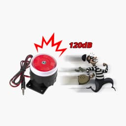 KERUI Mini Wired Siren Horn For Wireless Home Alarm Security System 120 dB Loudly Siren
