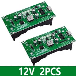 Type-C 15W 3A 18650 Lithium Battery Charger Module DC-DC Step Up Booster Fast Charge UPS Power Supply / Converter 5V 9V 12V
