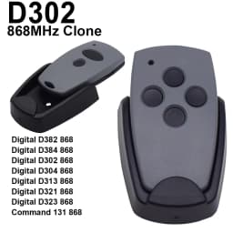 Pilot 868 D302/D304 868mhz Gate Remote Control Digital 302 382 384 313 Garage Door Opener Hand Transmitter MARANTEC 868MHz Copy