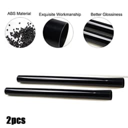 Vacuum Cleaner 35mm Diameter Extension Tube Suction Tube Plastic Black Vacuum Cleaner Parts Accessories