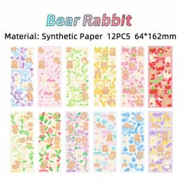 KPop Stickers Galore: The Ultimate Collection of Cute Aesthetic & Sparkly Korean Stickers for Toploader Deco Journaling & More
