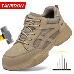 Insulation 10KV Safety Shoes Men Anti-smash Breathable Electrician Welding Work Boots Puncture-Proof Male Footwear