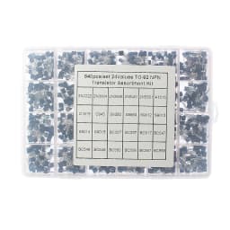 50-900PCS Transistors kit NPN PNP S8050 S8550 S9012 2N3904 2N3906 C1815 A1015 MJE13001 BC327 BC337 BC517 BC547 BC548 BC549 BC558