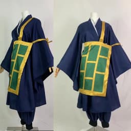 Geto Suguru Cosplay Costume Black Blue Kimono School Uniform Anime Clothe Halloween Costumes For Women Man