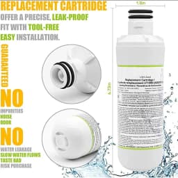 Replacement for LG LT1000P LT1000 Kenmore Elite 9980 LT1000PC, MDJ64844601 ADQ74793501, LMXS28626S, LFXS26973S,