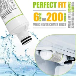 Replacement for LG LT1000P LT1000 Kenmore Elite 9980 LT1000PC, MDJ64844601 ADQ74793501, LMXS28626S, LFXS26973S,