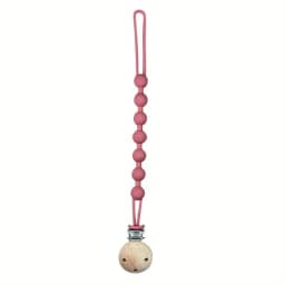 Baby Pacifier Clips Integrated silicone baby pacifier chain Teether Teething Toys Dummy Clip Holder Chain Clip Baby Gift