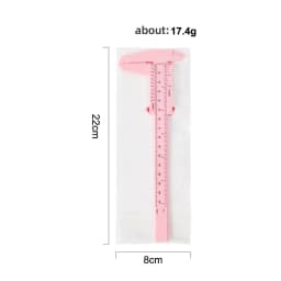3 Colors Microblading Ruler 150MM Eyebrow Positioning Measuring Vernier Tattoo Caliper Ruler For Permanent Beginner Makeup Tools