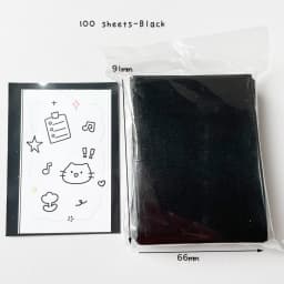 SKYSONIC 50pcs Kpop Card Sleeves 61x91mm Macaron Color Holder For Holo Postcards Top Load Film Photocard Game Cards Protector