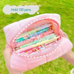 Kawaii Pillow Pencil Case Girls School Supplies Pen Pouch Cute Korean Stationery Pencil Boxes For Office