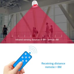 KERUI M120 Smart Motion Detector Alarm PIR Infrared Anti-Theft Burglar Welcome Chime Doorbell For Garage Shop Home Security