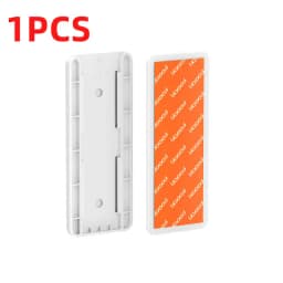 Toocki 1/3PCS Power Strip Holder Wall-hanging Power Strip Socket Mount Self-Adhesive Destop Cable Wire Organizer