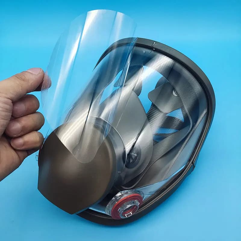 Anti Scratch Protective Lens Film For 6800 Gas Mask Respirator Full Face Window Screen Protector Painting Spraying Mask cover