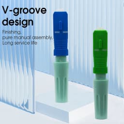 New SC APC SM Single-Mode Optical Connector FTTH Tool Cold Connector Tool SC UPC Fiber Optic Fast Connector