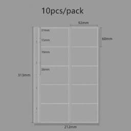 MINKYS Kawaii 5/6/9 Spaces 3 inch Kpop Photo Card Binder Large Capacity Idol Photocard Album Photocards Binder Collect Book