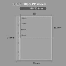 MINKYS Kawaii 5/6/9 Spaces 3 inch Kpop Photo Card Binder Large Capacity Idol Photocard Album Photocards Binder Collect Book