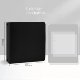 MINKYS Kawaii 5/6/9 Spaces 3 inch Kpop Photo Card Binder Large Capacity Idol Photocard Album Photocards Binder Collect Book
