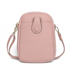 Fashion Mobile Phone Bag Women Crossbody Bag One Shoulder Mini Small Square Bag Card Holder Female Portable PU Leather Wallet