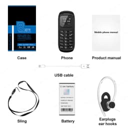 Unlocked Mini Mobile Phone Bluetooth Earphone Voice Changer Dialer Automatic Call Recording Magic Voice Portable Cheap Cellphone