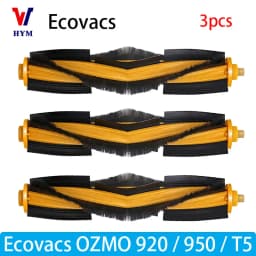 For Ecovacs Debot OZMO T5 / 920 / 950 Accessories Main Side Brush Water Tank Castor Wheel Filter Mop Vacuum Cleaner Spare Parts