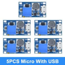 TZT 1/5PCS MT3608 DC-DC Step Up Converter Booster Power Supply Module Boost Step-up Board MAX output 28V 2A