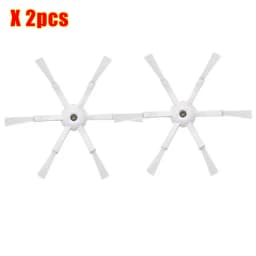 6-Armed Side Brush For XiaoMi Roborock S50 S55 S6 S6 Pure S5 Max S6 MaxV S7 T7S Plus Robot Vacuum Cleaner Fit Parts Accessories