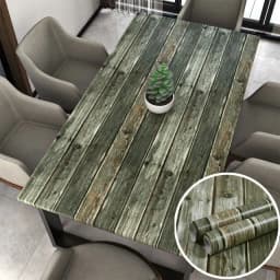 Wood Grain Peel and Stick Wallpaper DIY Self-adhesive Waterproof Oilproof Home Furniture Renovation Sticker Vinyl Sticker Decal