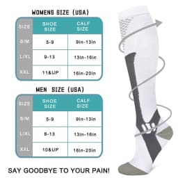 Brothock Medical Sport Compression Socks Men And Women 20-30mmhg Run Nurse Socks for Varicose Veins Running Cycling Travel Socks