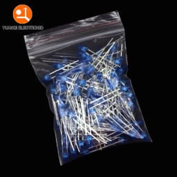 3mm LED Diode F3 Assorted Kit White Green Red Blue Yellow Orange Pink Purple Warm White DIY Light Emitting Diode