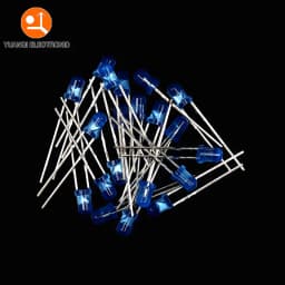 3mm LED Diode F3 Assorted Kit White Green Red Blue Yellow Orange Pink Purple Warm White DIY Light Emitting Diode
